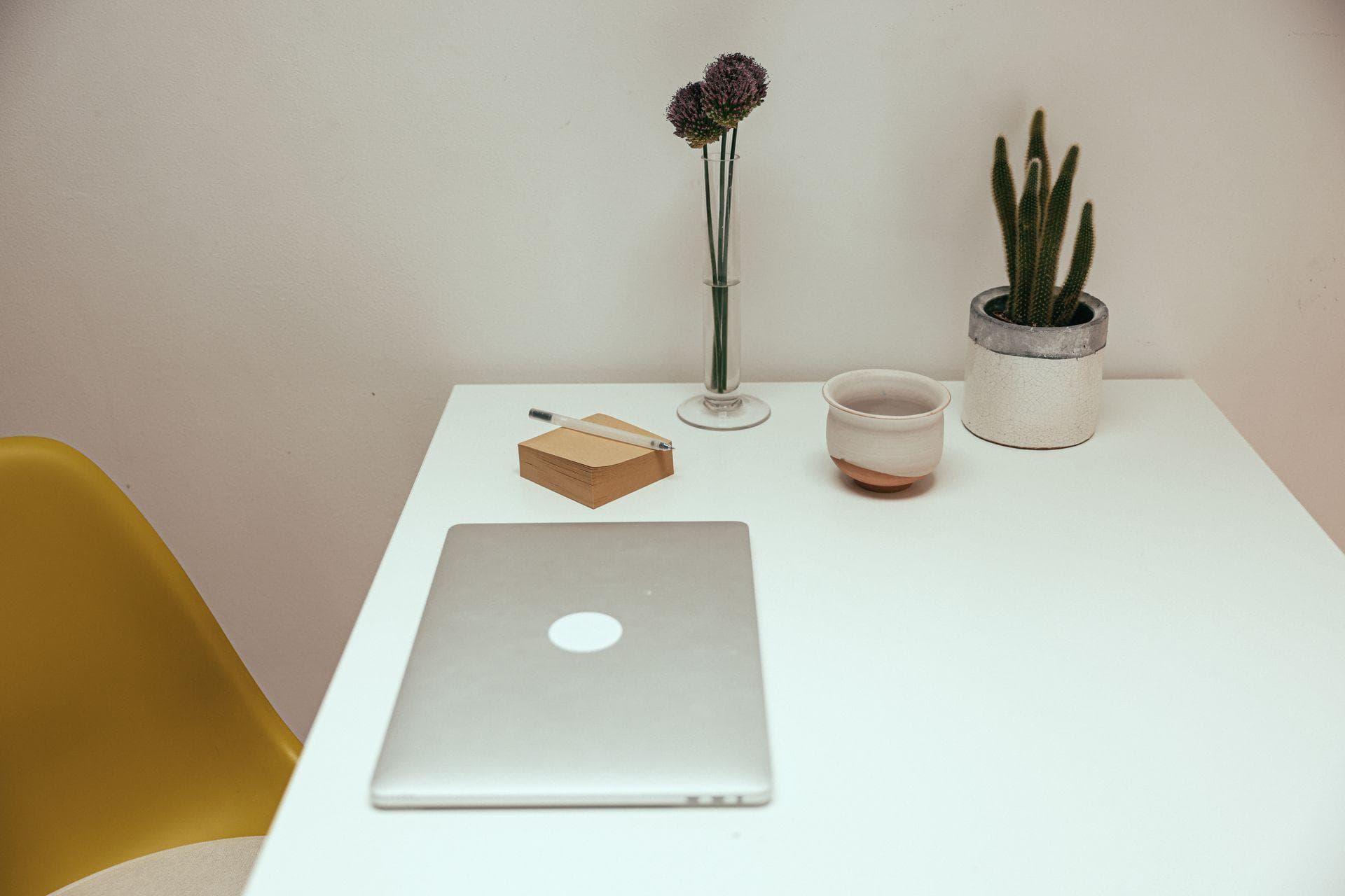 Espace de travail organisé